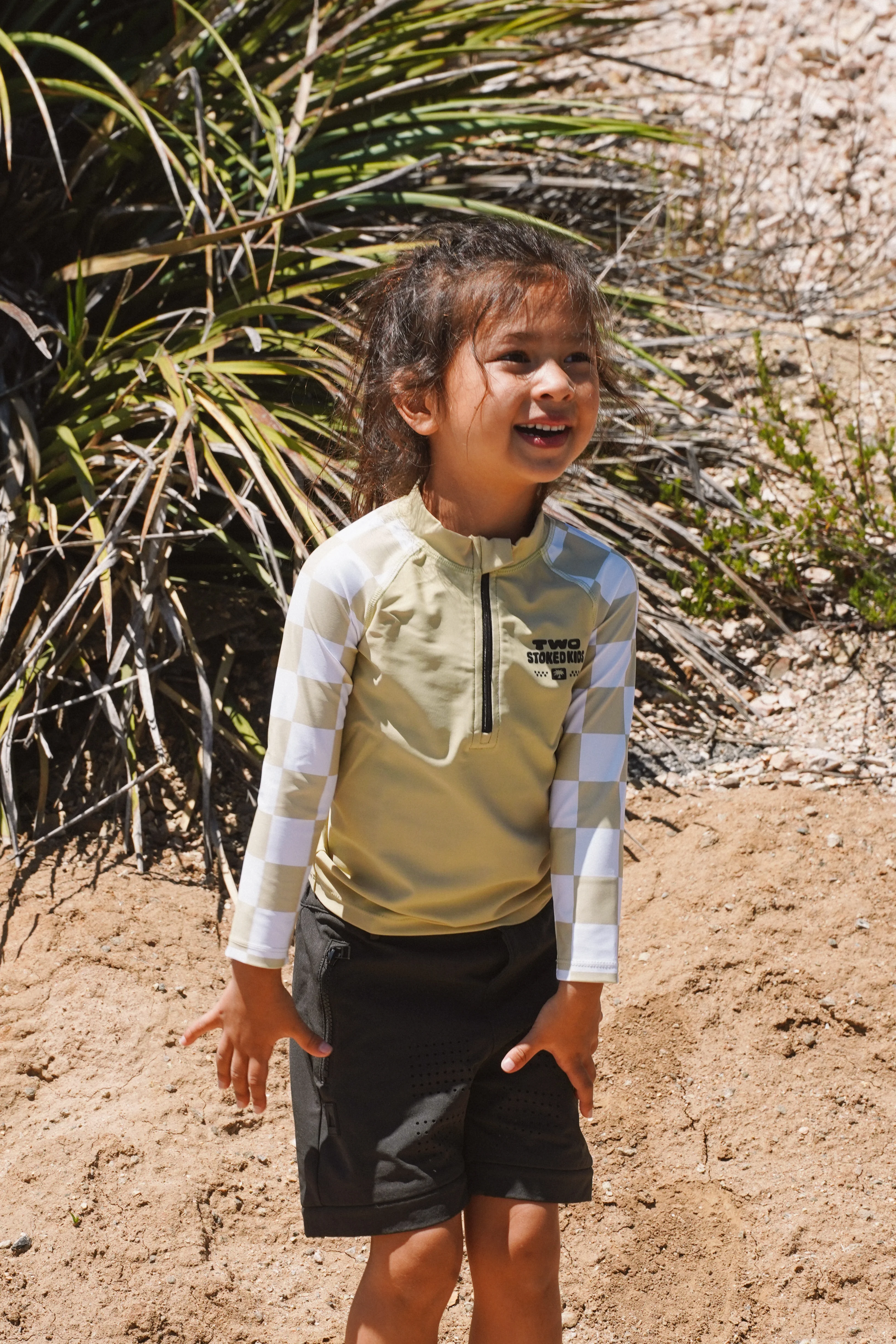 Basically Surfing Kids Rashguard - Image 2
