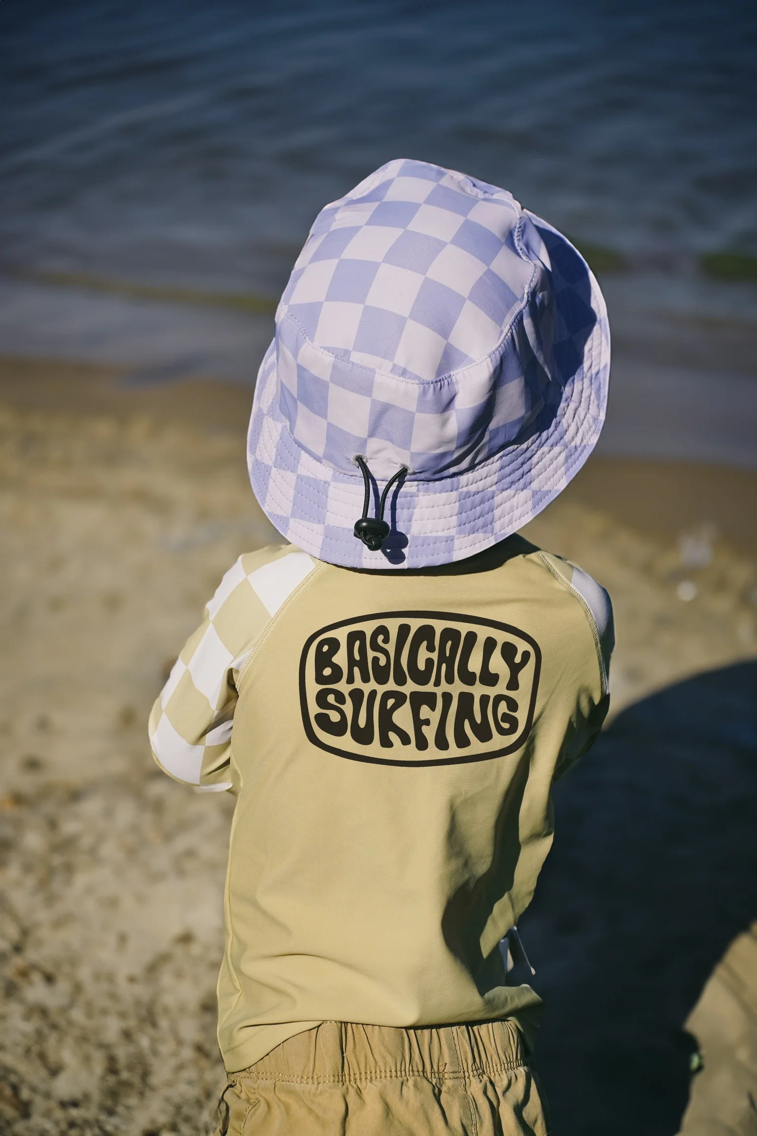 Basically Surfing Kids Rashguard - Image 3