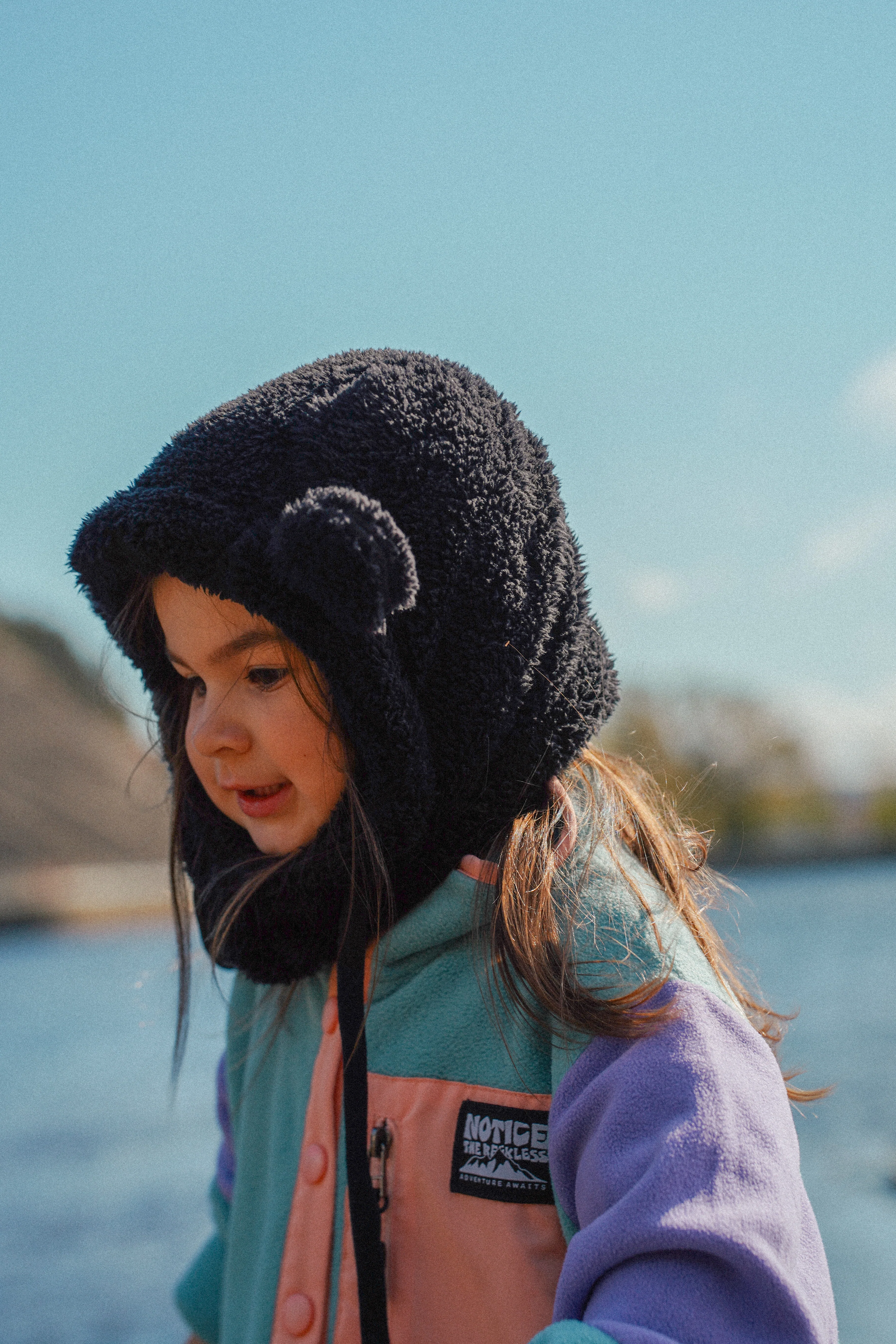 Black Bear Kids Rider Hood - Image 2