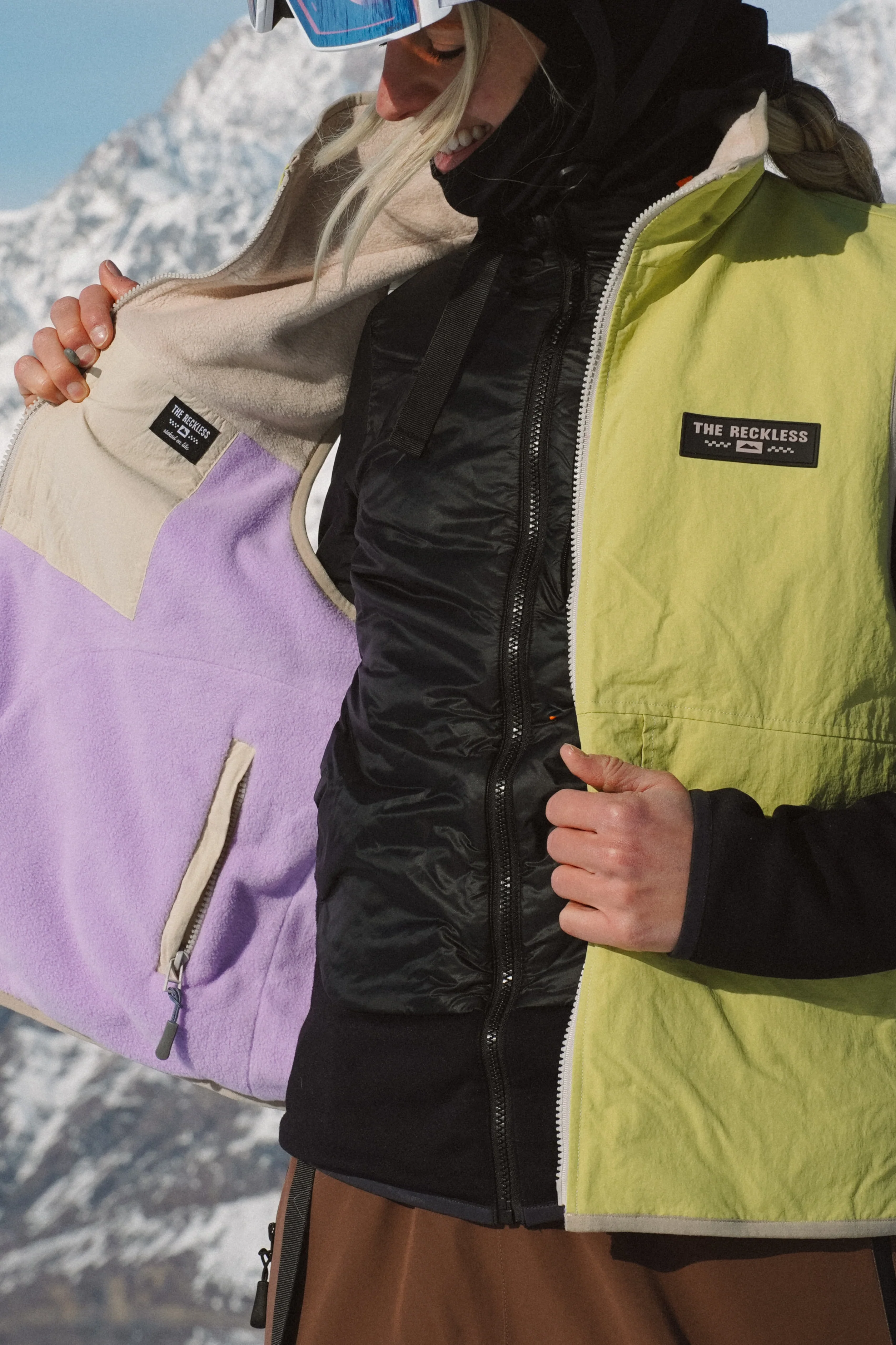 Blossom Reversible Vest - Image 3