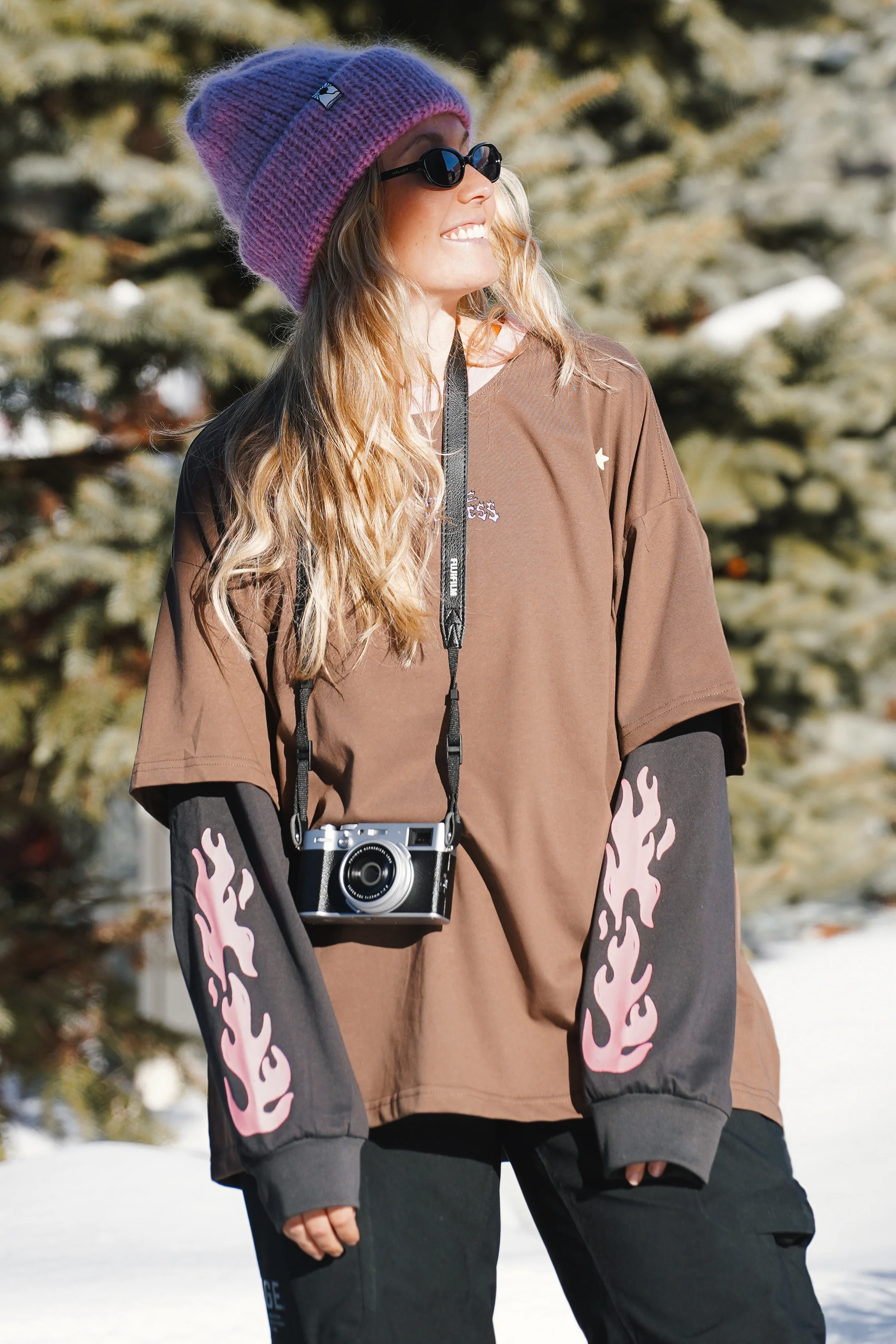 Crazy Wolf Layered Long Sleeve - Image 5