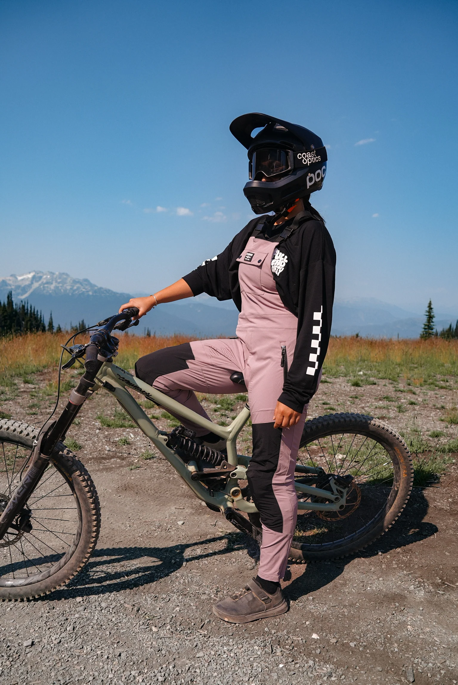 Dusty Pink MTB Bib