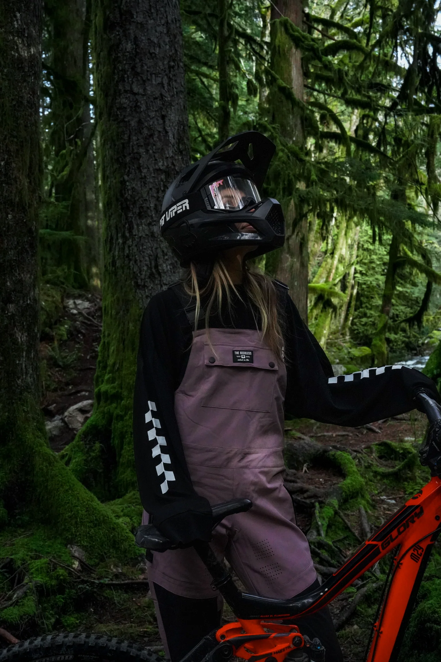 Dusty Pink MTB Bib - Image 6