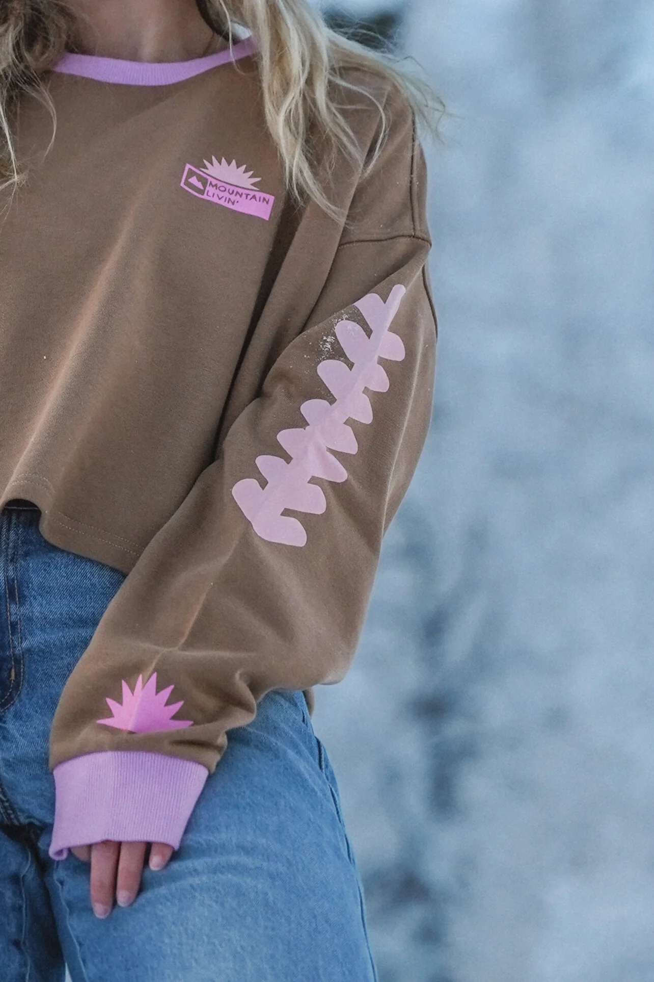Great White North Cropped Long Sleeve (B2B) - Image 3