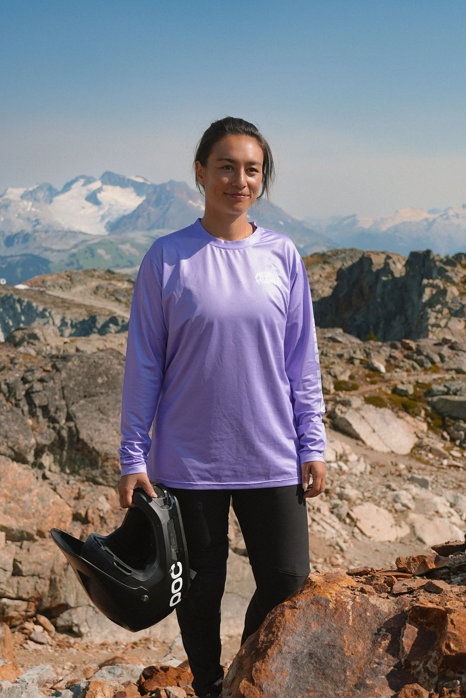 Lilac Mountain Madness MTB Long Sleeve Jersey (B2B) - Image 2