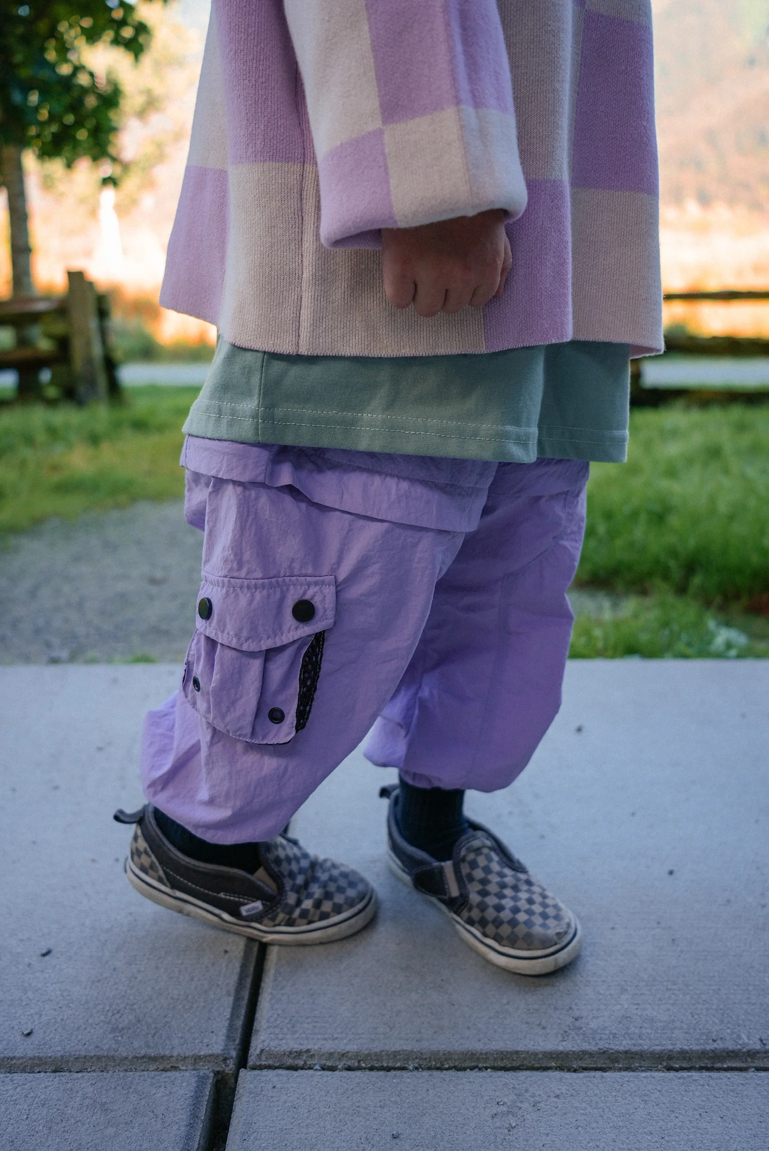 Lilac Kids Zip-Off Pants - Image 4