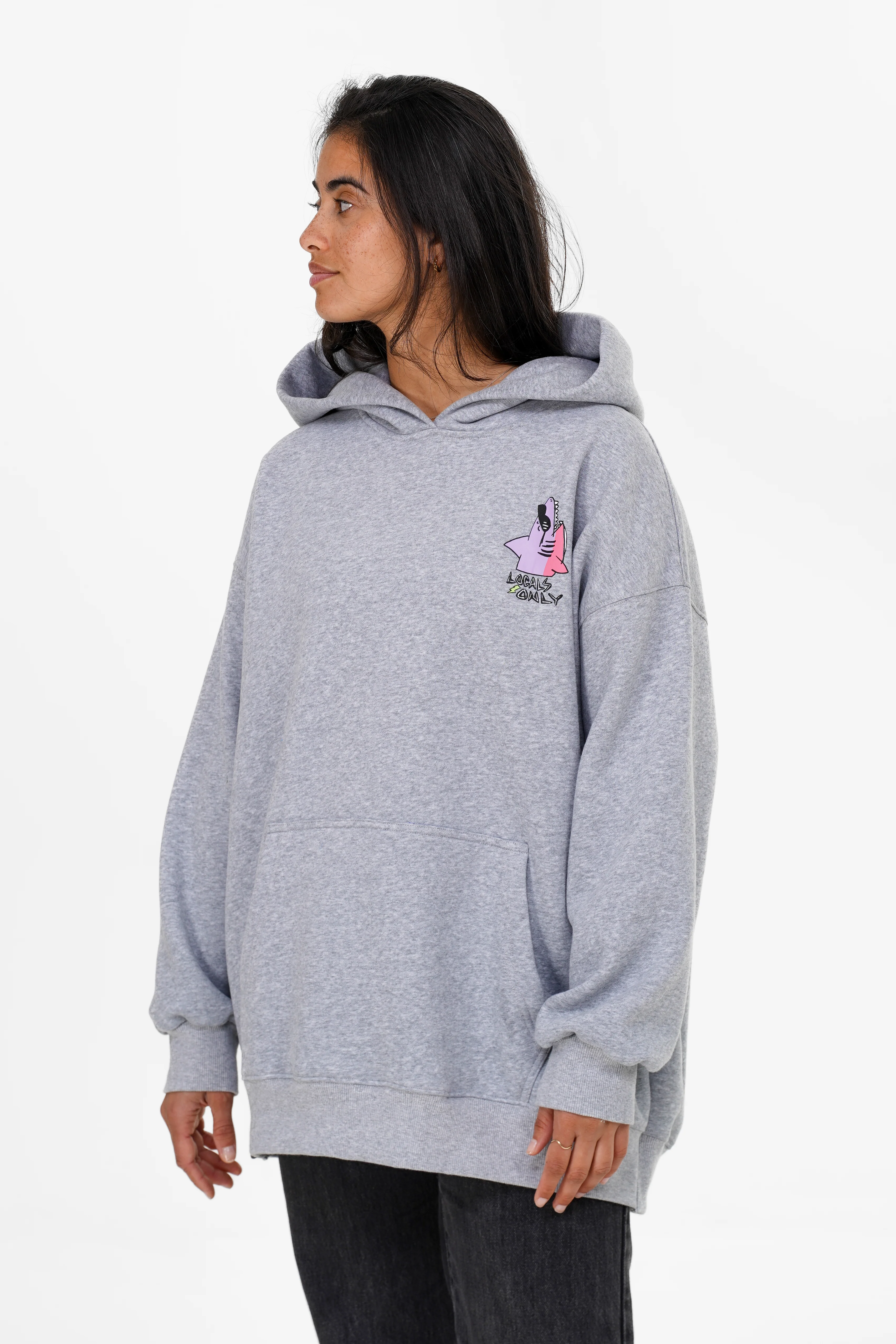 Locals Only Oversized Hoodie - Image 6