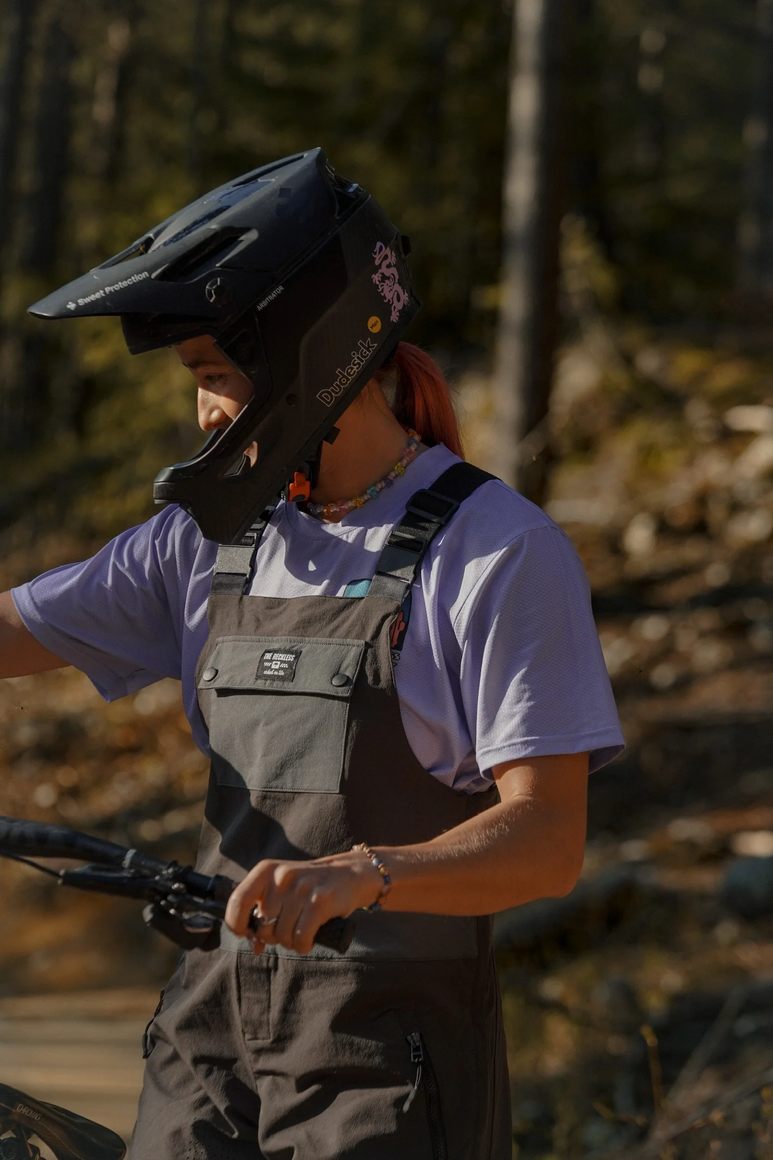 Charcoal MTB Bib - Image 2