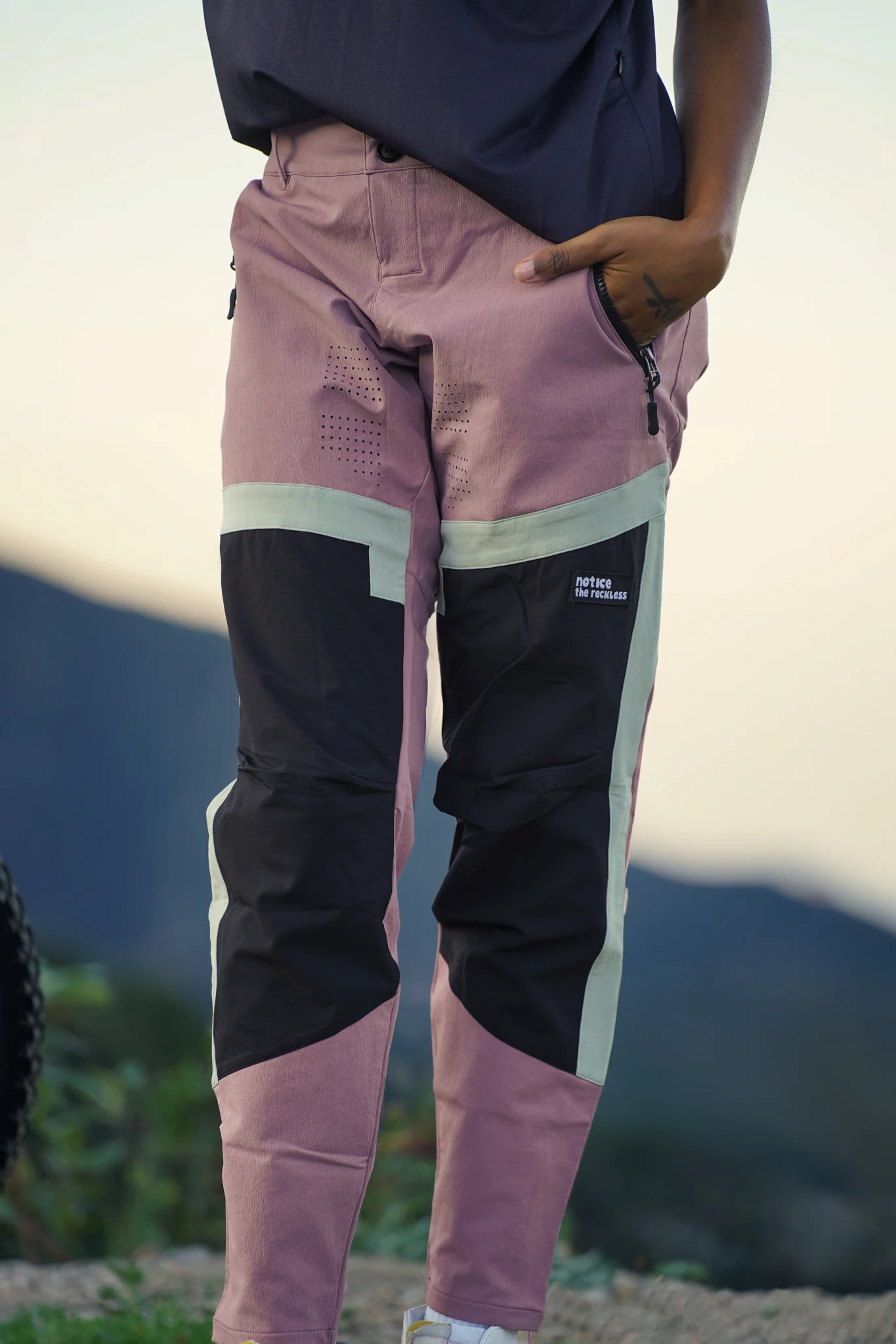 Purple MTB Pants