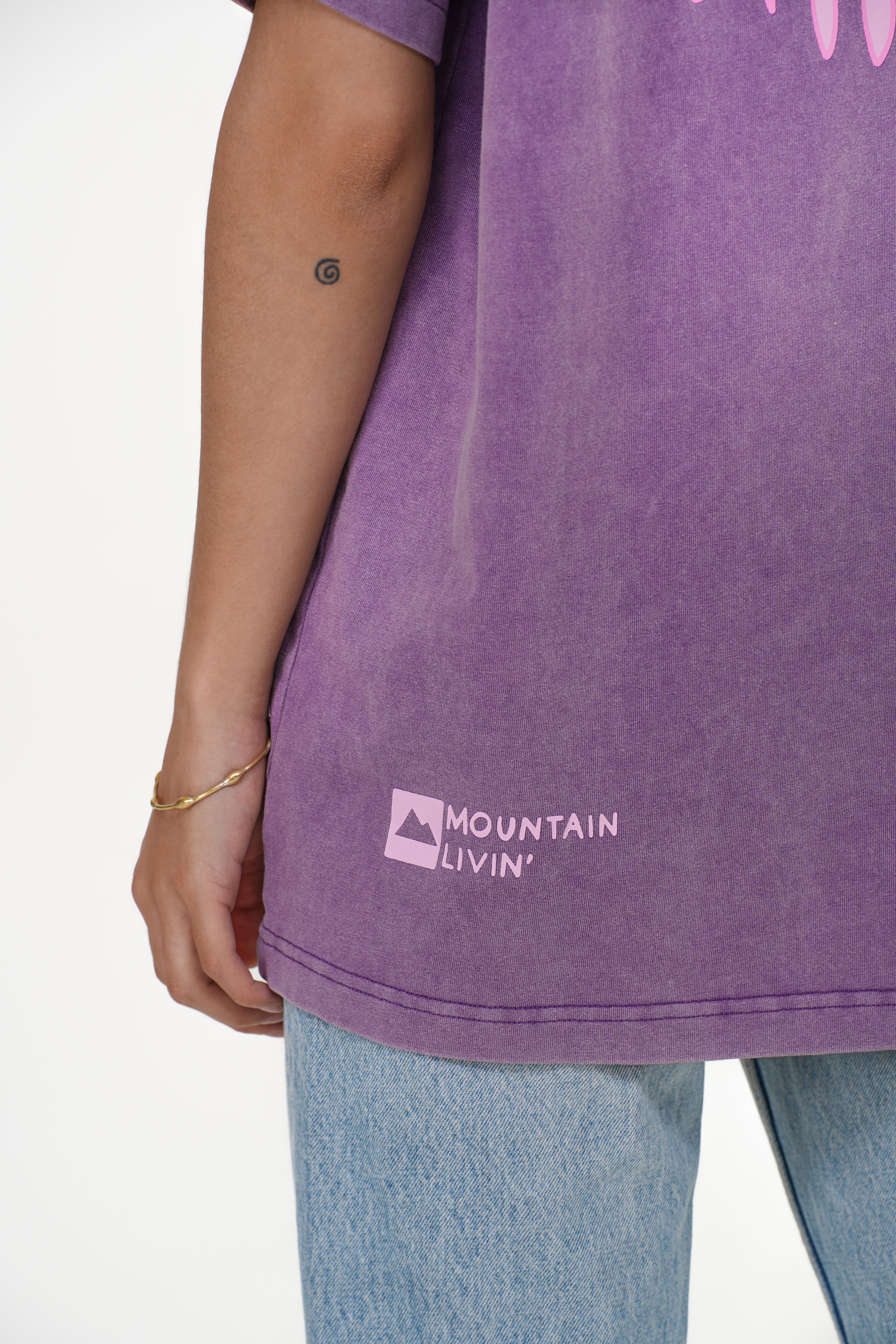 Send it Oversized Tee - Purple - Image 8