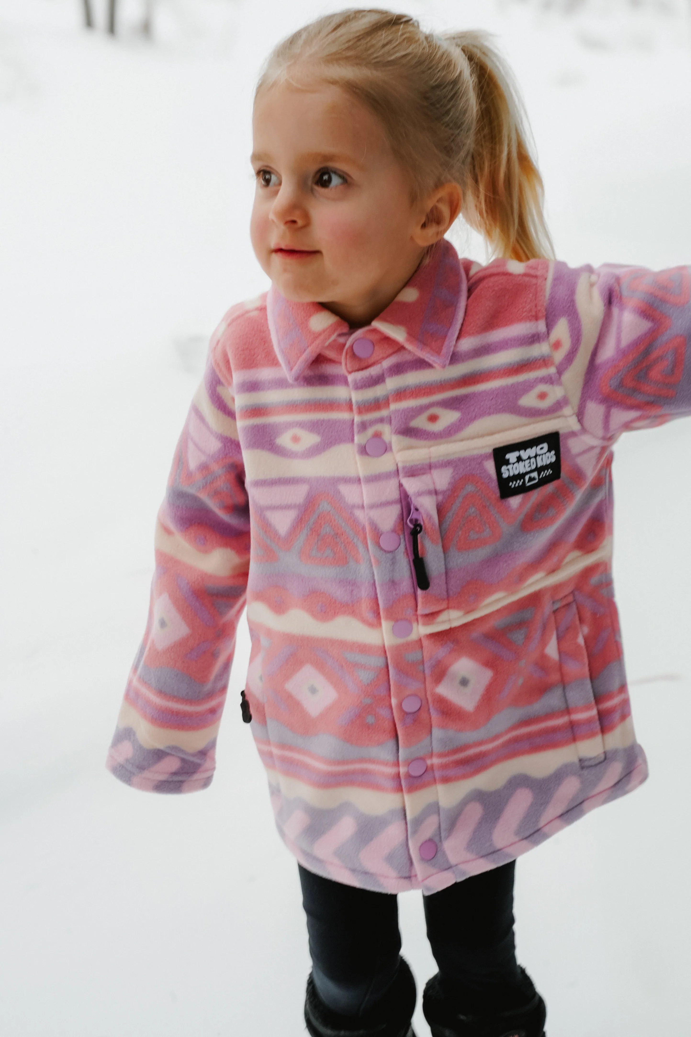 Skyline Kids Fleece Shirt - Image 3