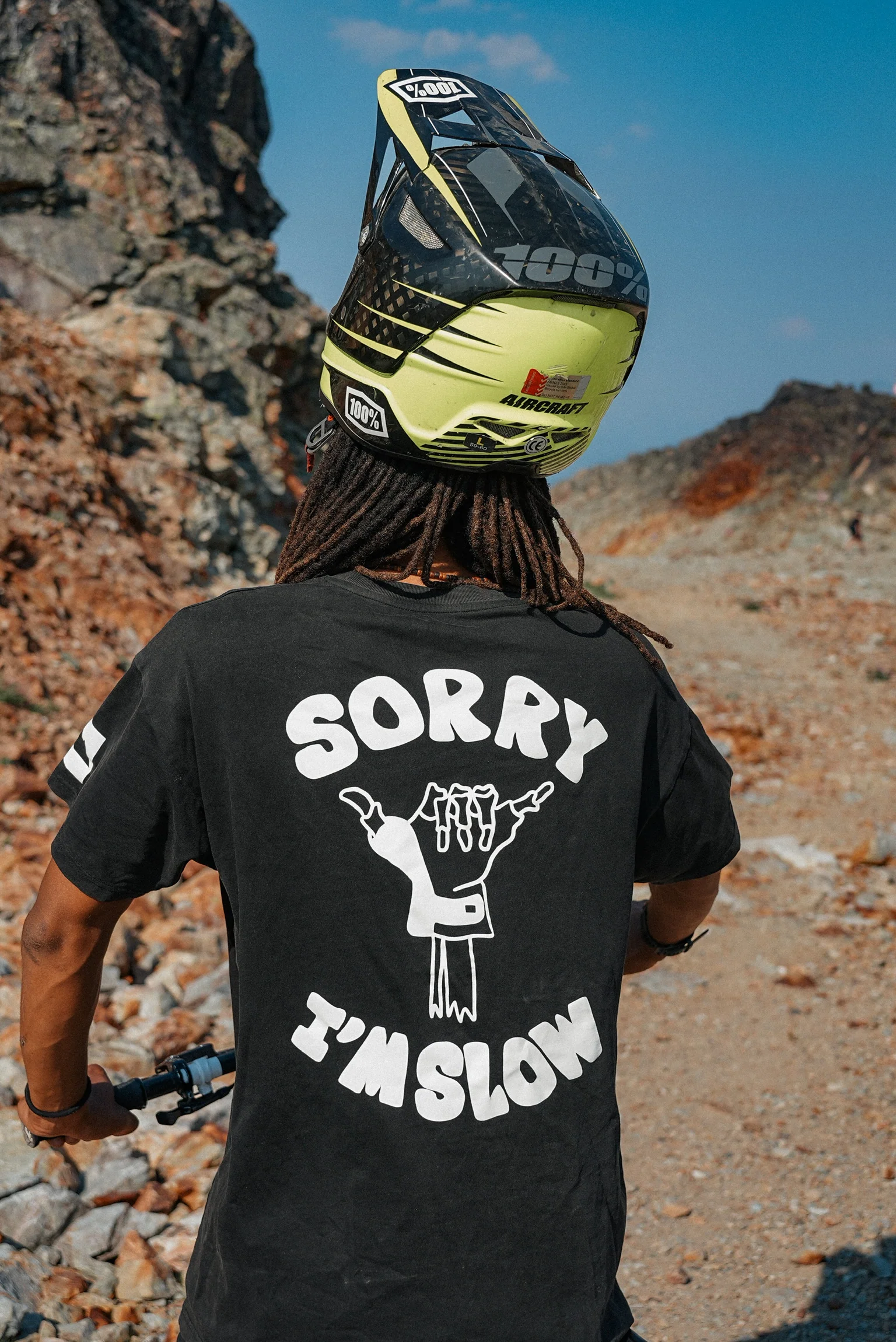 Sorry I'm Slow Oversized Tee - Image 2