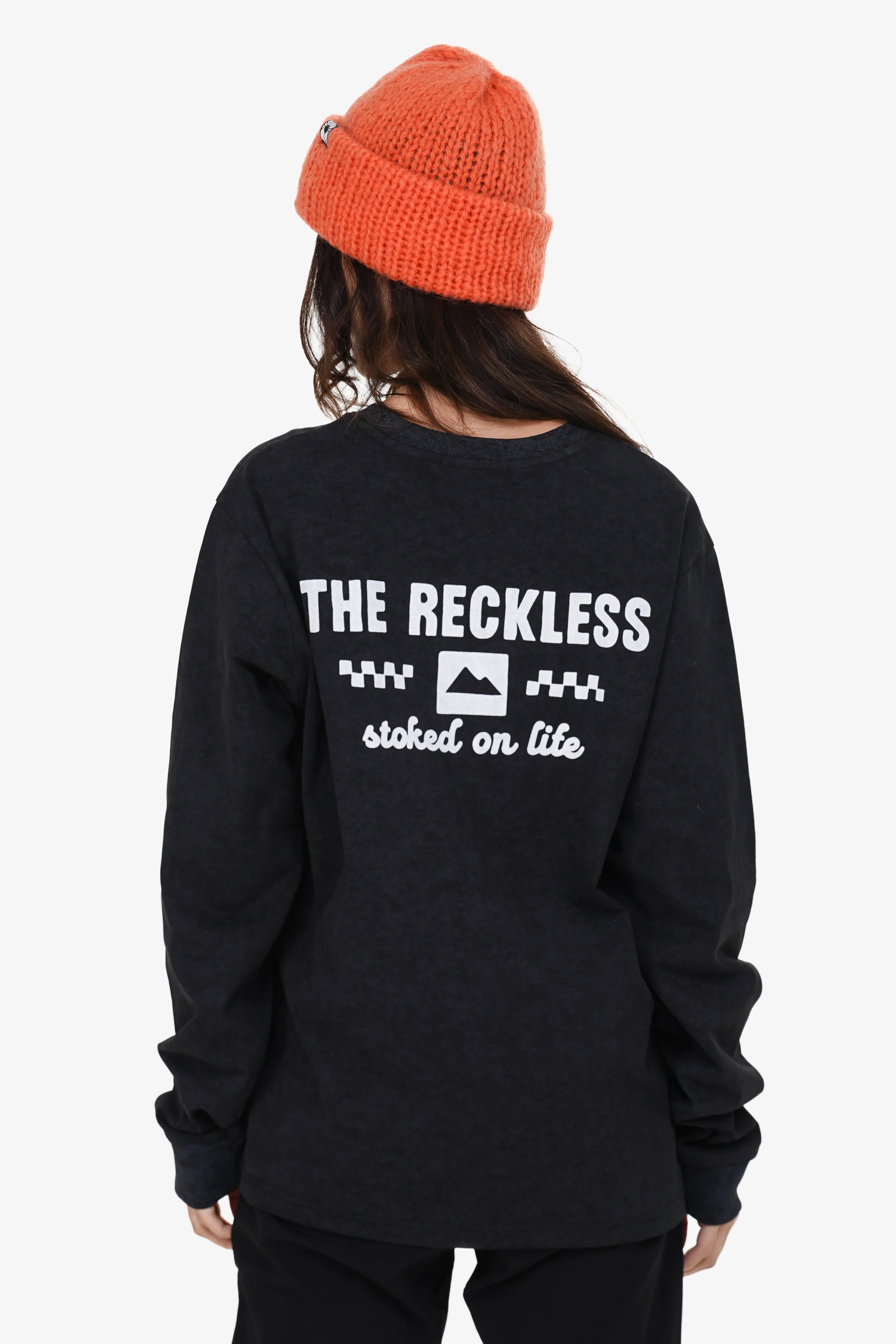 Stay Stoked Black Long Sleeve - Image 3