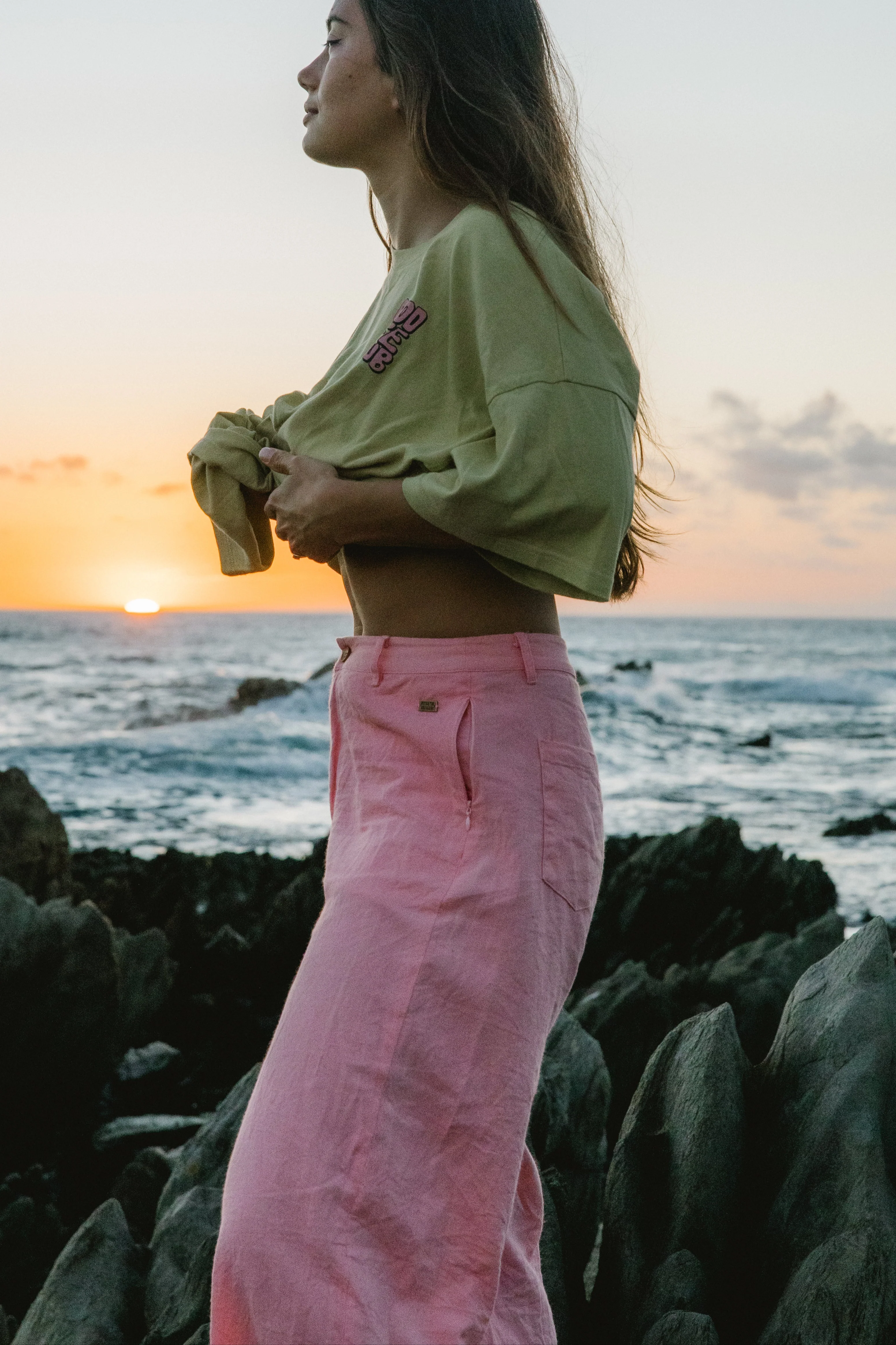 Zia's Pink Beach Pants